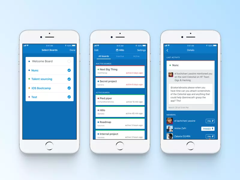 Trello vs Todoist - Mobill app Trello